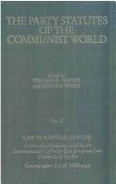 Tapa de The Party statutes of the Communist world