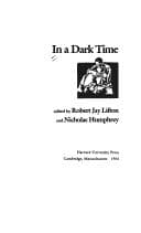 Tapa de In a dark time