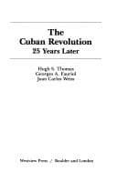 Tapa de The Cuban Revolution, 25 years later