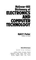 Tapa de McGraw-Hill dictionary of electronics and computer technology
