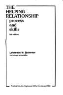 Tapa de The helping relationship