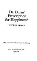 Tapa de Prescription for happiness