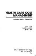 Tapa de Health care cost management