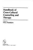 Tapa de Handbook of cross-cultural counseling and therapy