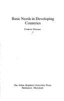 Tapa de Basic needs in developing countries