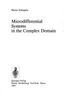 Tapa de Microdifferential systems in the complex domain