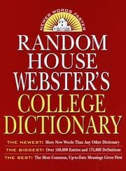 Tapa de Random House Webster's college dictionary