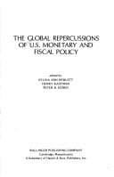 Tapa de The Global repercussions of U.S. monetary and fiscal policy