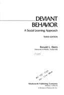 Tapa de Deviant behavior