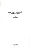 Tapa de Letter from a great-uncle & other stories