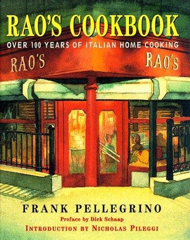 Tapa de Rao's cookbook