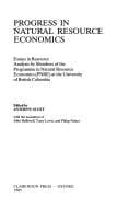 Tapa de Progress in natural resource economics