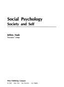 Tapa de Social psychology