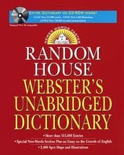 Tapa de Random House Webster's Unabridged Dictionary and CD-ROM