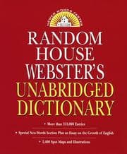 Tapa de Random House Webster's Unabridged Dictionary