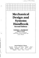 Tapa de Mechanical design and systems handbook