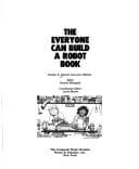 Tapa de The everyone can build a robot book