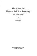 Tapa de The crisis for Western political economy and other essays