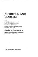 Tapa de Nutrition and diabetes