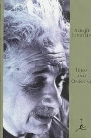 Tapa de Ideas and opinions