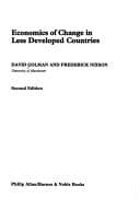 Tapa de Economics of change in less developed countries
