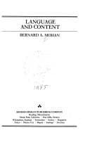 Tapa de Language and content
