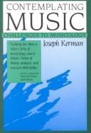 Tapa de Contemplating music