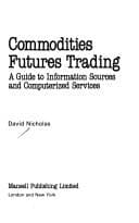Tapa de Commodities futures trading