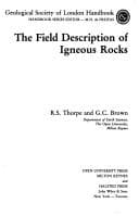 Tapa de The field description of igneous rocks