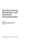 Tapa de Cerebral energy metabolism and metabolic encephalopathy