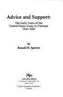 Tapa de Advice and support, the early years of the United States Army in Vietnam, 1941-1960