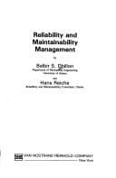 Tapa de Reliability and maintainability management