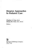 Tapa de Hospice Approaches to Pediatric Care