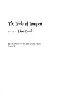 Tapa de The birds of Pompeii
