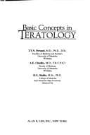 Tapa de Basic concepts in teratology
