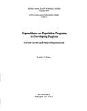 Tapa de Expenditures on population programs in developing regions