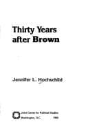 Tapa de Thirty years after Brown