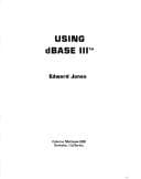 Tapa de Using dBase III