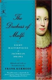 Tapa de The Duchess of Malfi