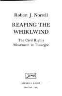 Tapa de Reaping the whirlwind