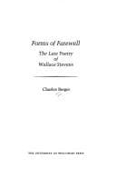 Tapa de Forms of farewell