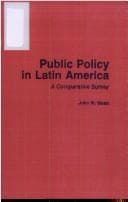 Tapa de Public policy in Latin America