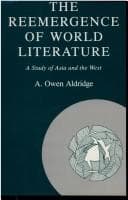 Tapa de The reemergence of world literature