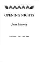 Tapa de Opening nights