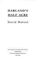 Tapa de Harland's half acre
