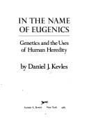 Tapa de In the name of eugenics