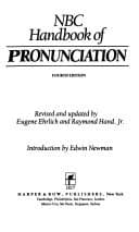 Tapa de NBC handbook of pronunciation