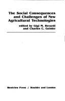 Tapa de The Social consequences and challenges of new agricultural technologies