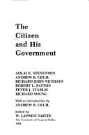 Tapa de The Citizen and his government