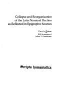 Tapa de Collapse and reorganization of the Latin nominal flection as reflected in epigraphic sources